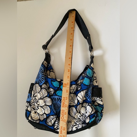 Vera Bradley Emily Satchel Purse Blue Bayou - Picture 2 of 10